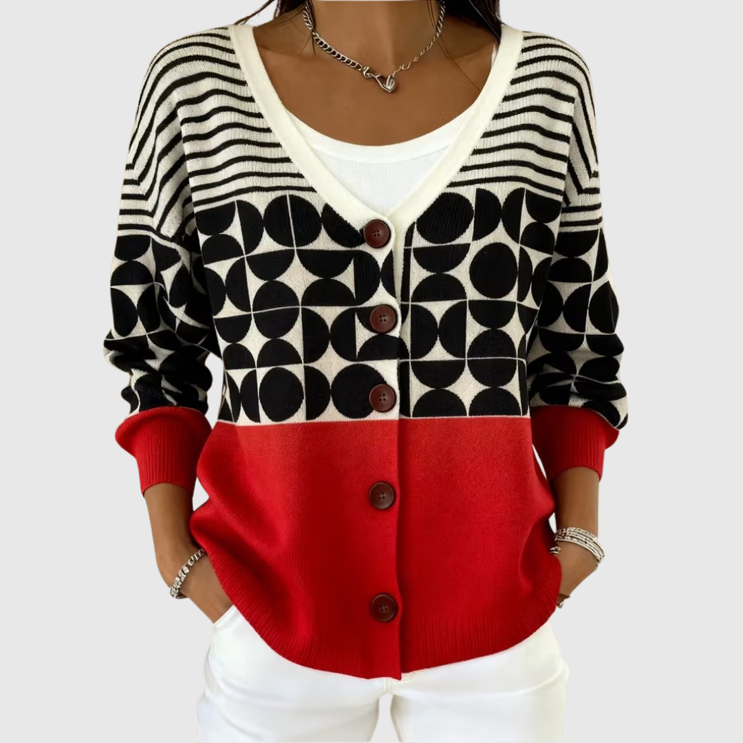 Matilde | Strickjacke mit Knöpfen
