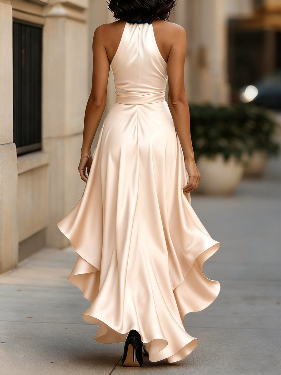 Valeria | Elegantes Satin-Abendkleid