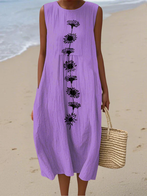 Emma | Violet Bloom Midikleid