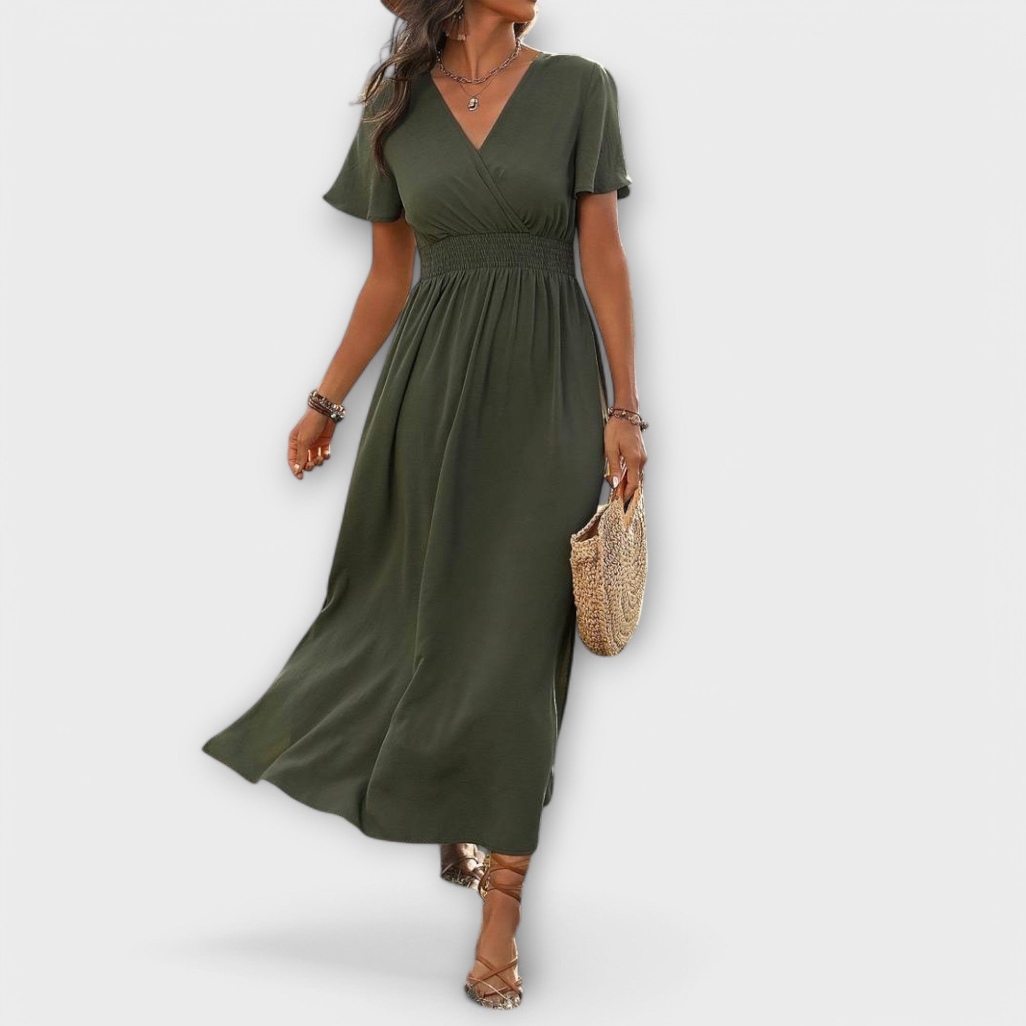 Lily™ | Elegantes Kleid mit Ärmeln