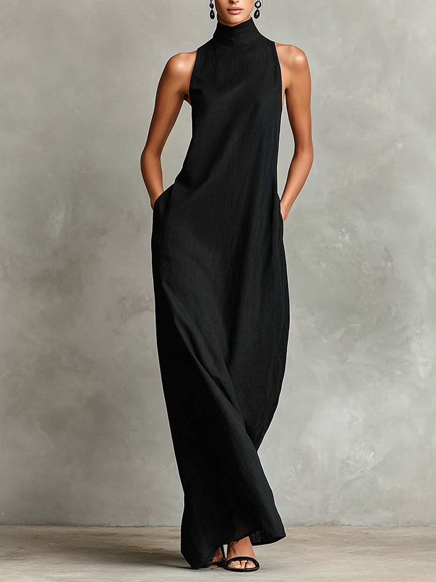 Caterina | Minimalistisches Maxikleid
