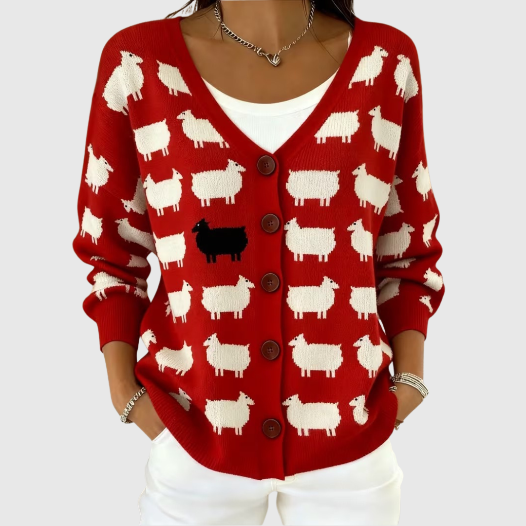 Renata | Strickjacke mit Knöpfen