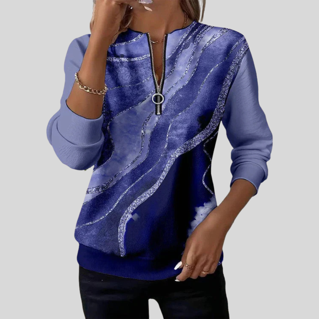 Nirvelle™ | Sweatshirt mit Vintage-Print