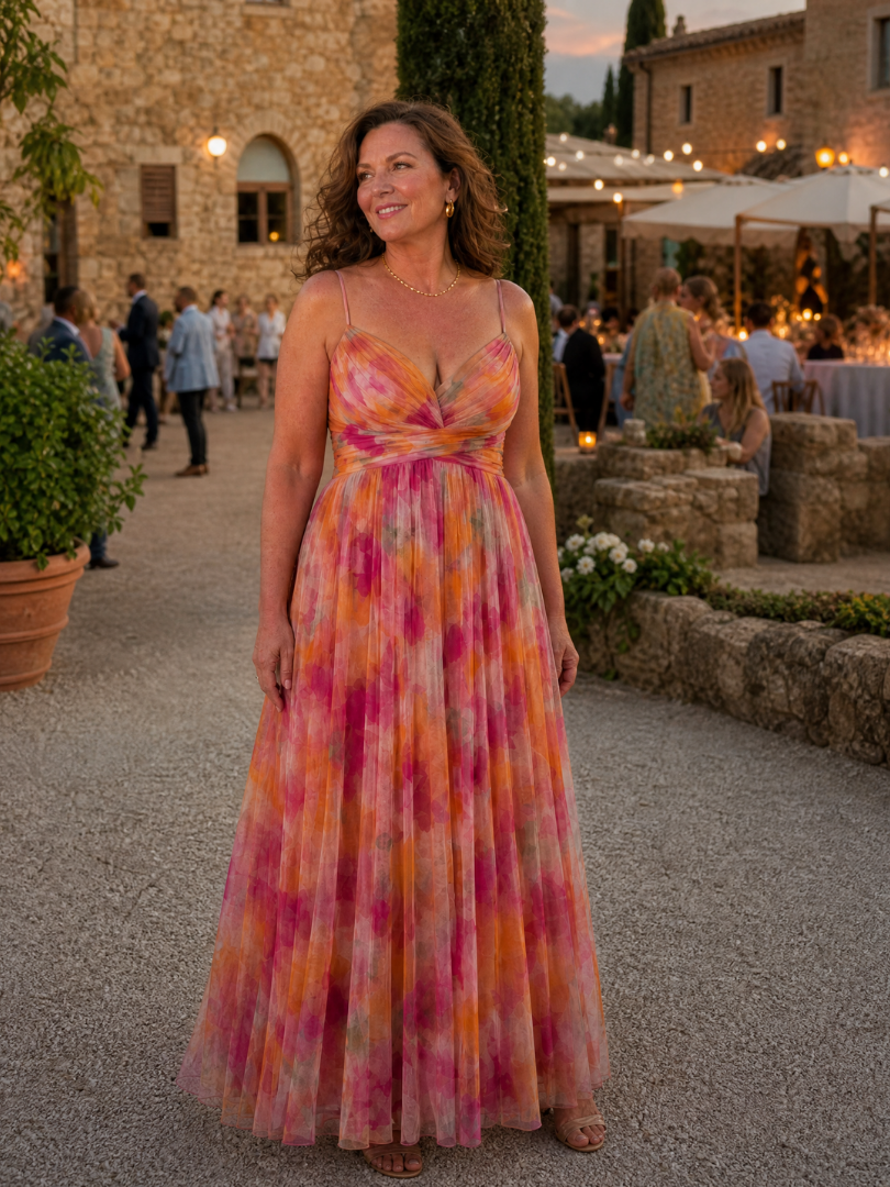 Isel | Weiches Maxikleid