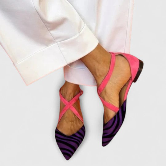 Khreysa | Elegante Ballerinas mit Riemchen