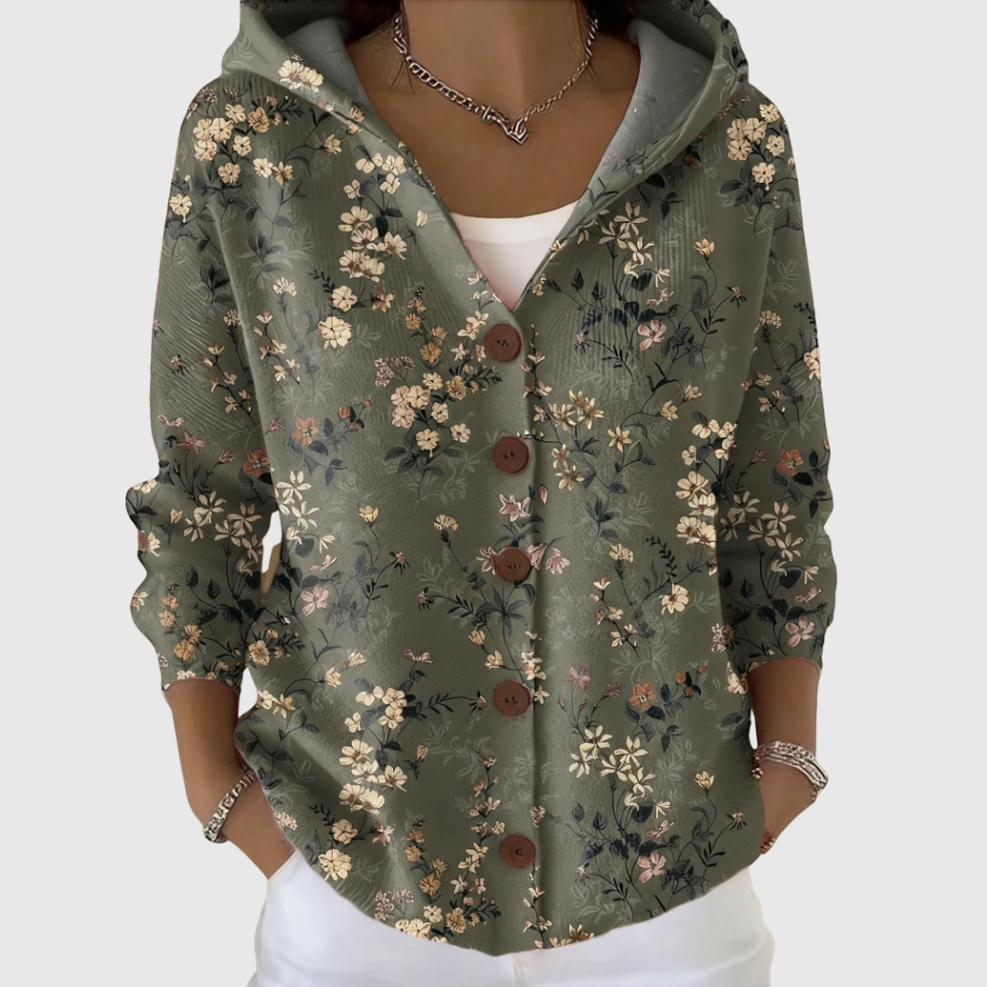 Gloria | Strickjacke mit Kapuze