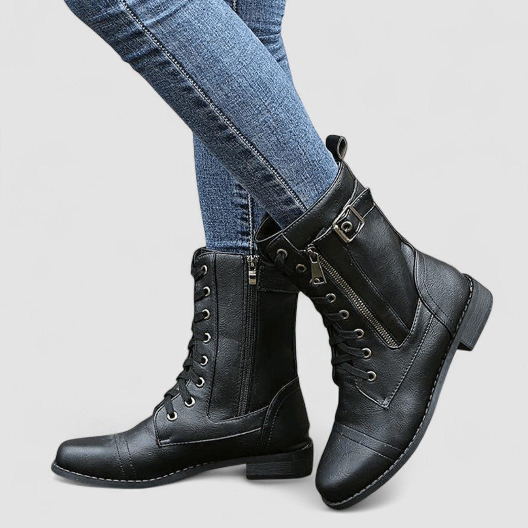 Tallulah | Westernstiefel mit Schnallen