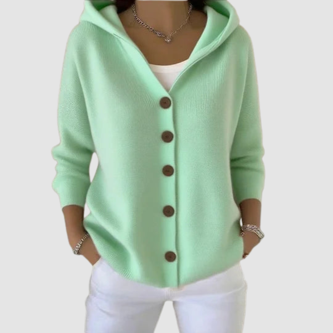 Emelie™ Premium-Cardigan mit Kapuze