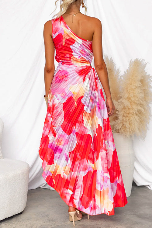 Adeline™ | Vibrierendes Tropisches Abendkleid