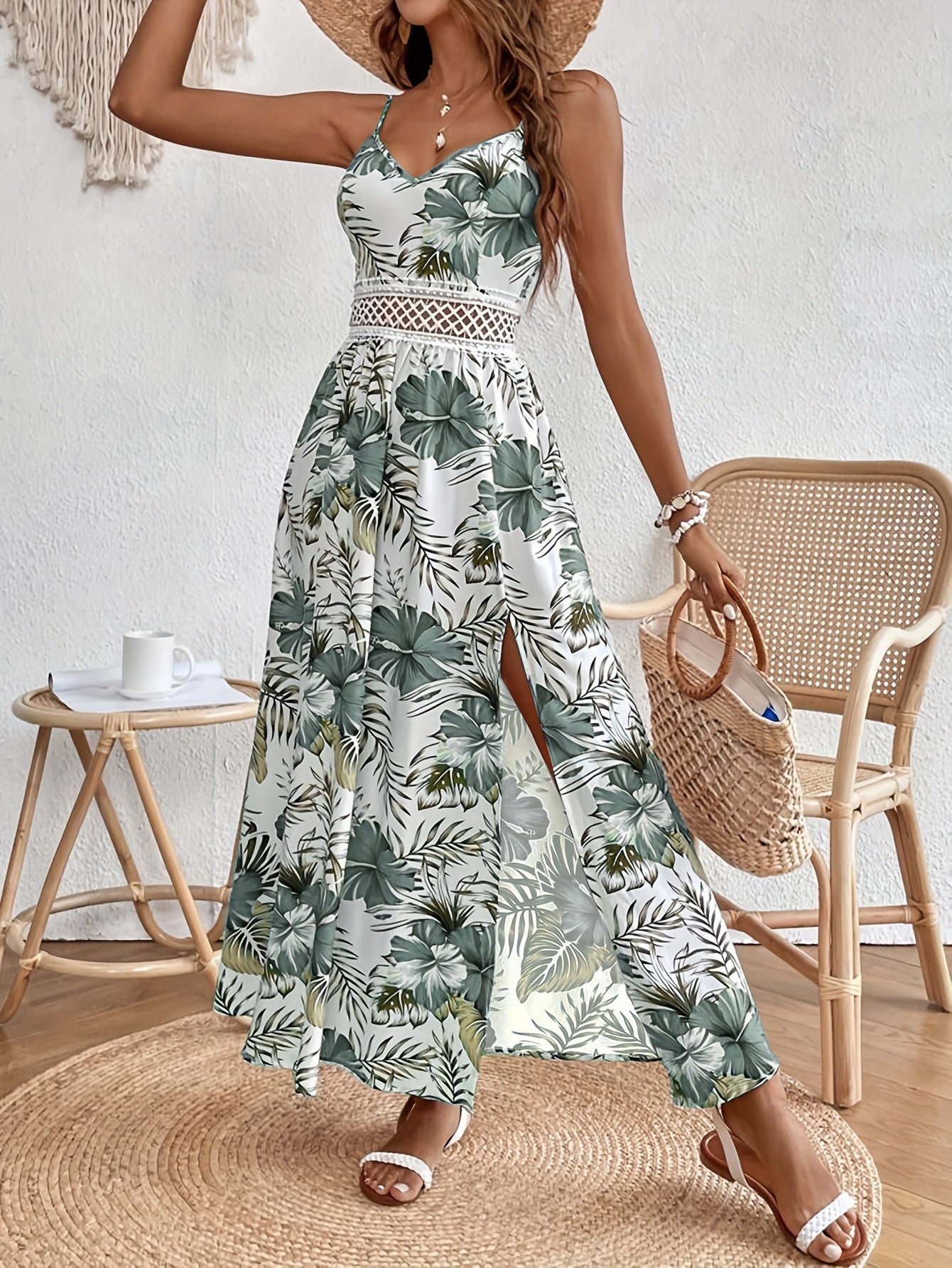The Sparkle | Inès Floral Bohemian Kleid