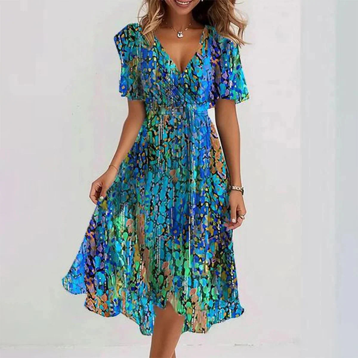 Arlina™ – Mühelos Elegantes Chiffon-Kleid