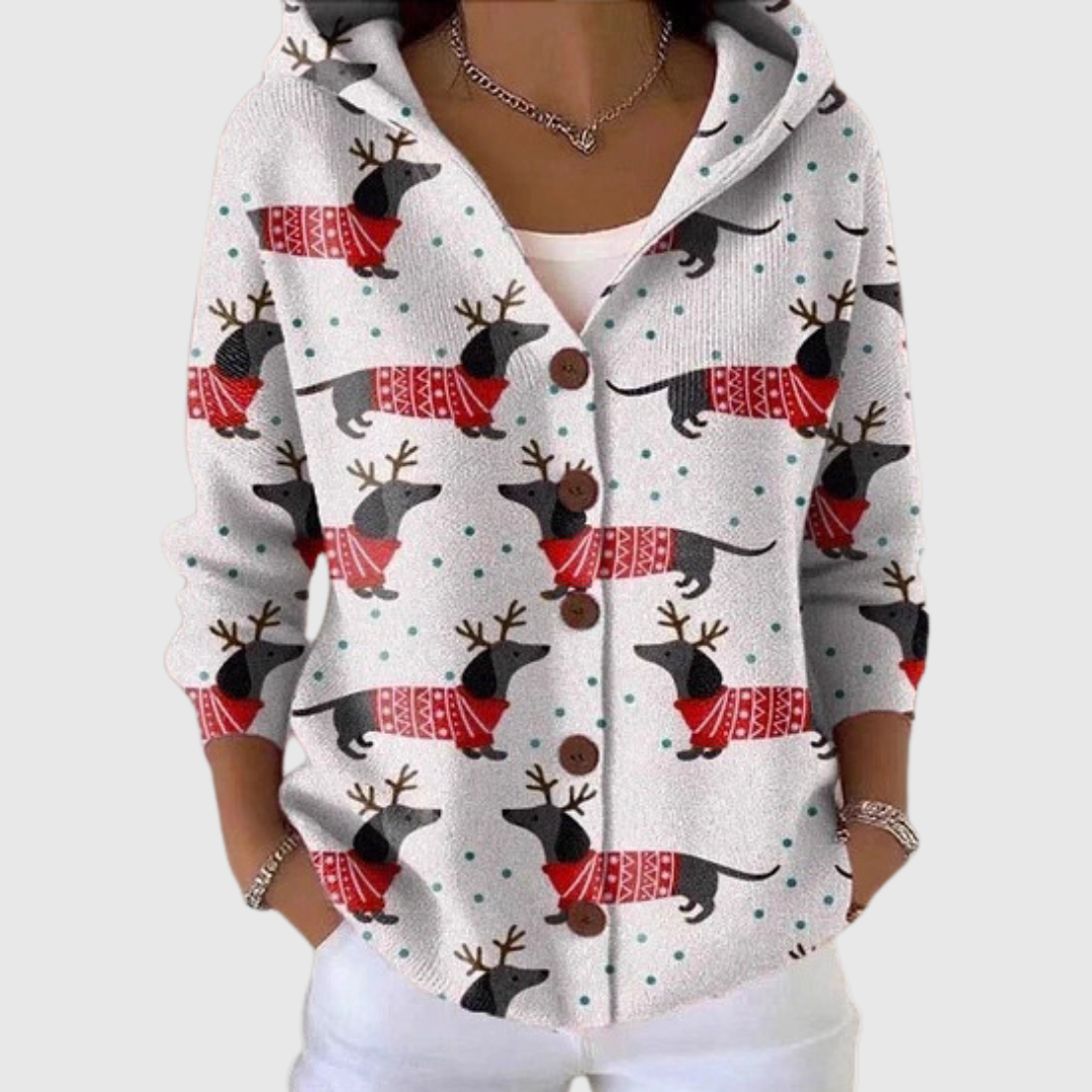 Amabile | Strickjacke mit Kapuze
