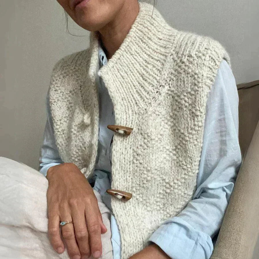 Xandra | Wollweste Stricken