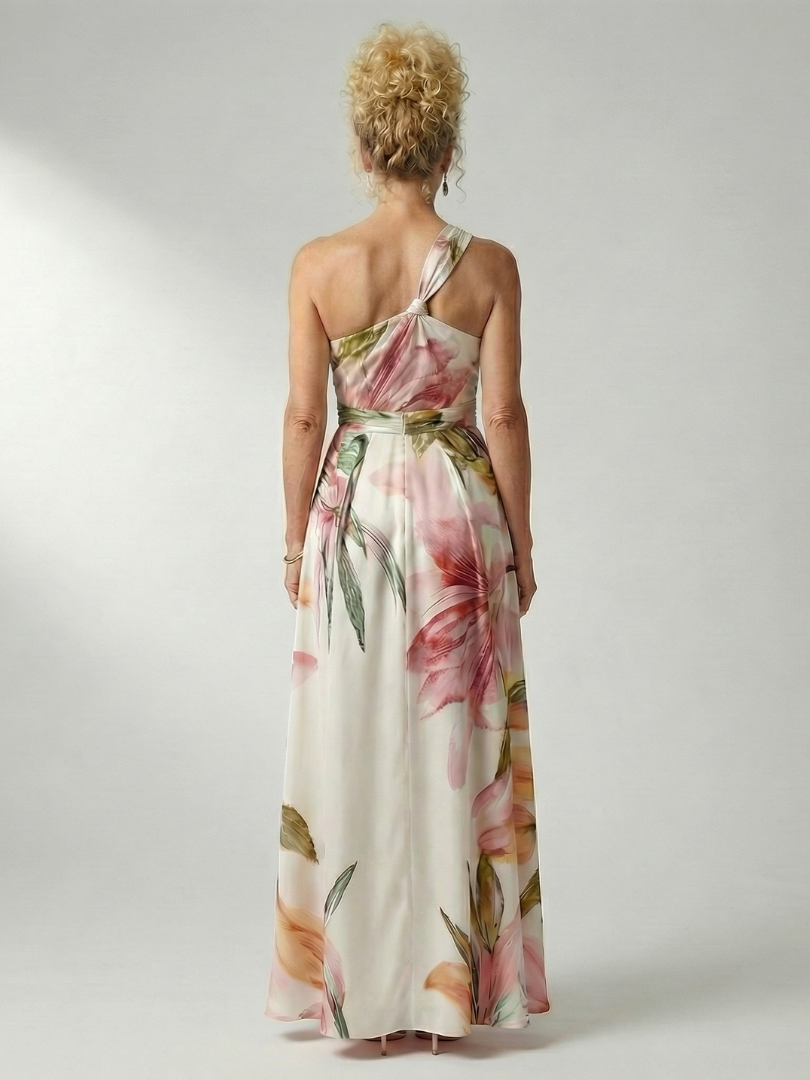Amiel | Leichtes geblümtes Maxikleid
