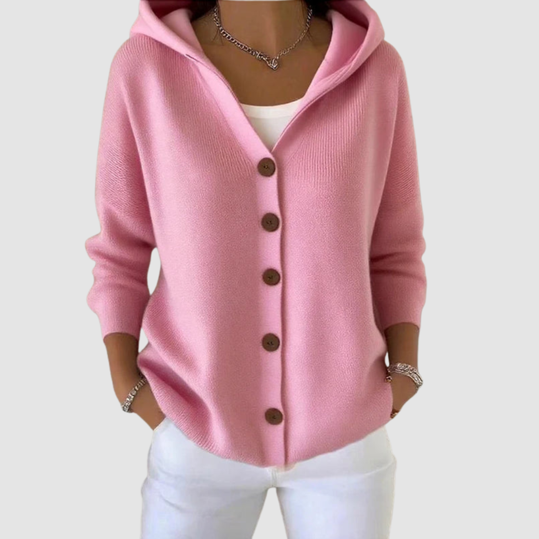 Emelie™ Premium-Cardigan mit Kapuze