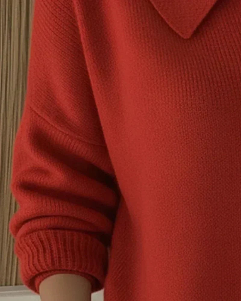 Vega | Strickjacke mit Hemdkragen