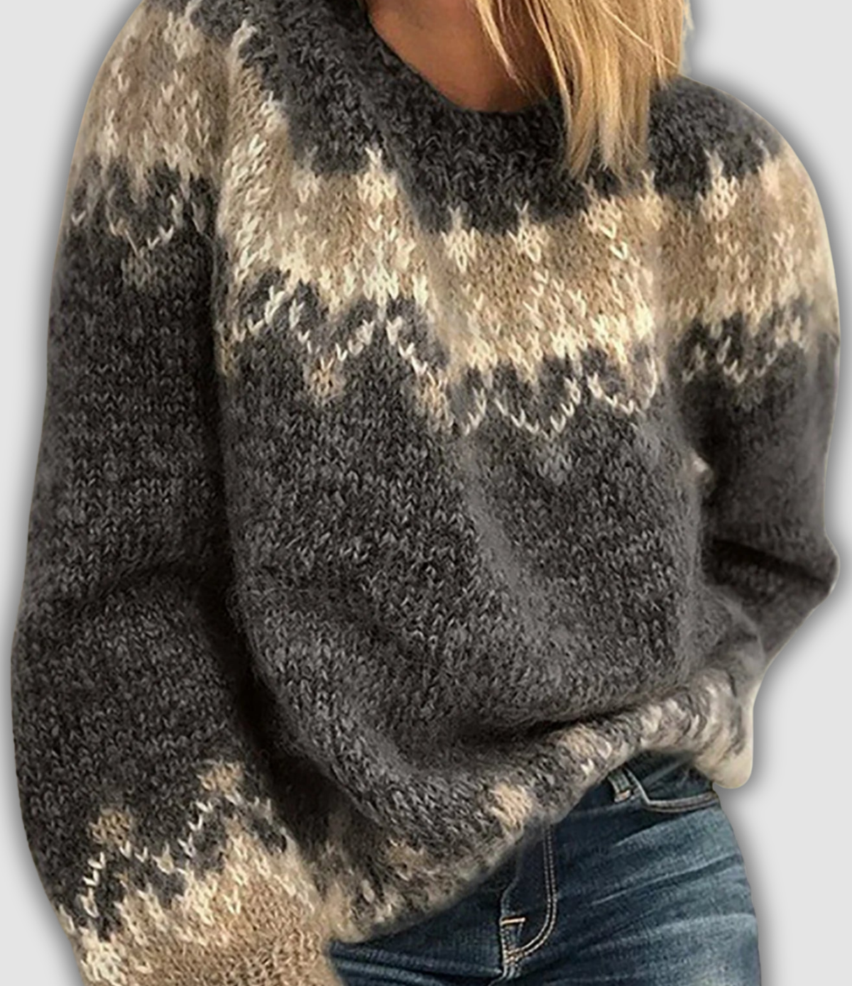 Liora | Retro-Pullover