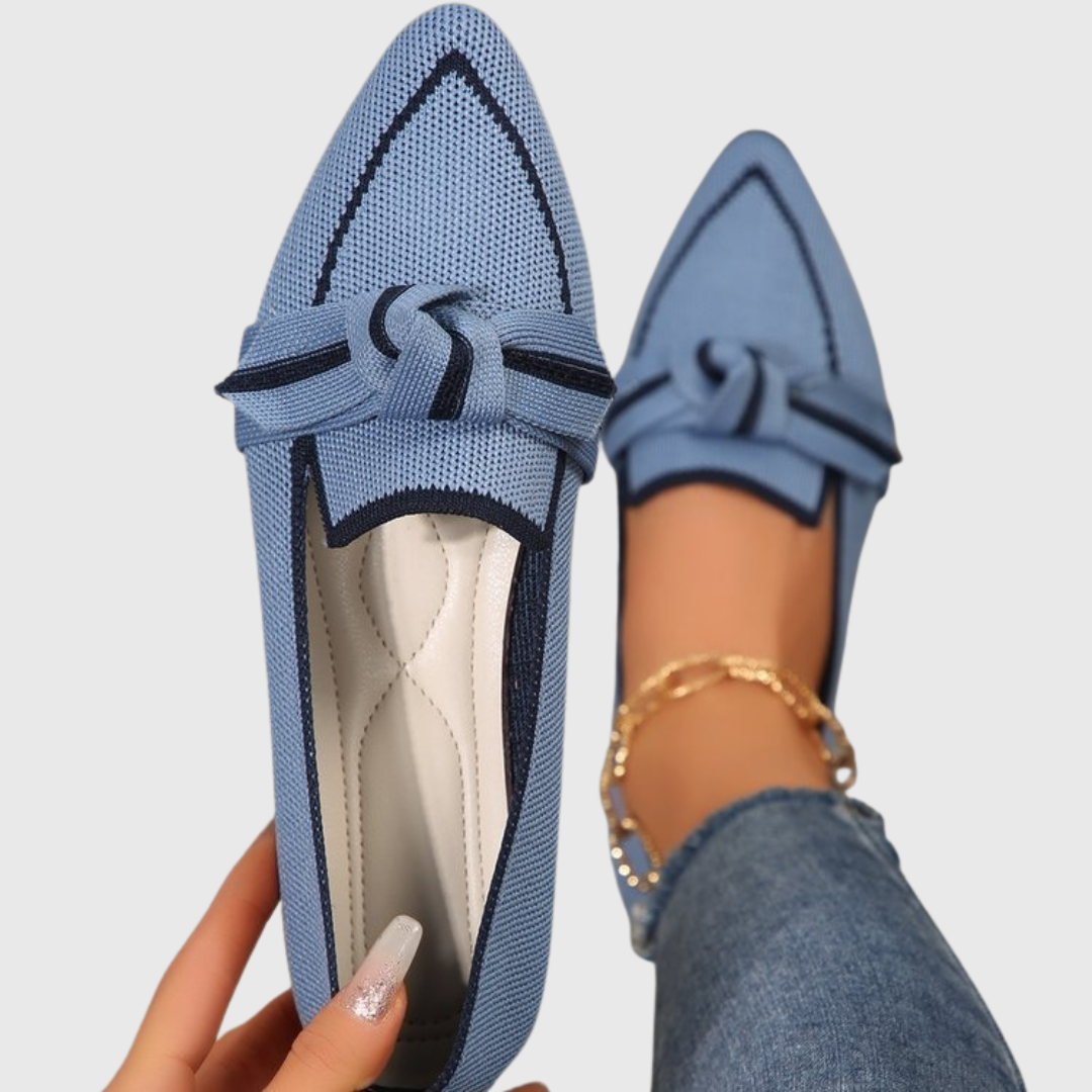 Milena | Geknotete Komfort-Slipper