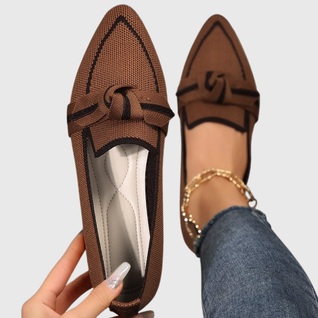 Milena | Geknotete Komfort-Slipper