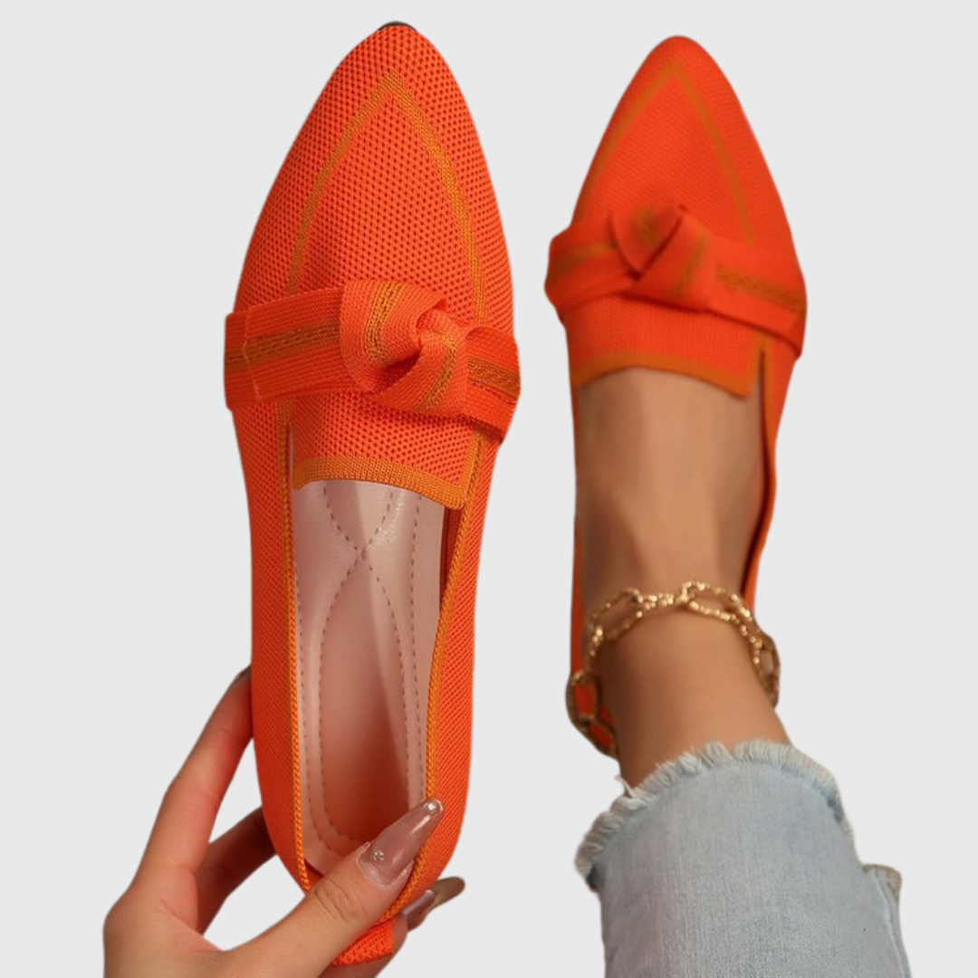 Milena | Geknotete Komfort-Slipper