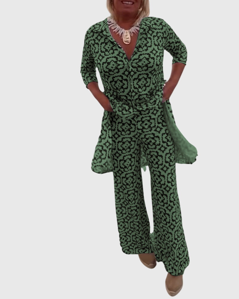 Gabriella™ | Elegantes zweiteiliges Vintage-Set