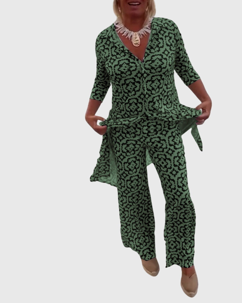 Gabriella™ | Elegantes zweiteiliges Vintage-Set