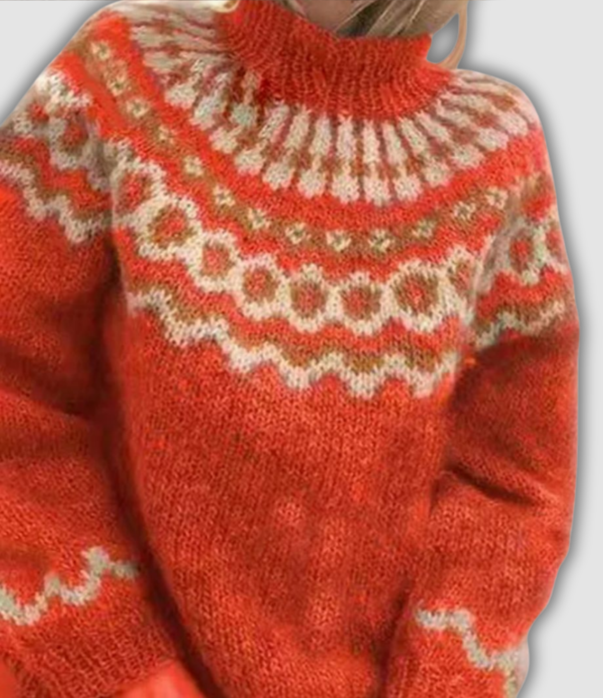 Seraphine | Retro-Rollkragenpullover