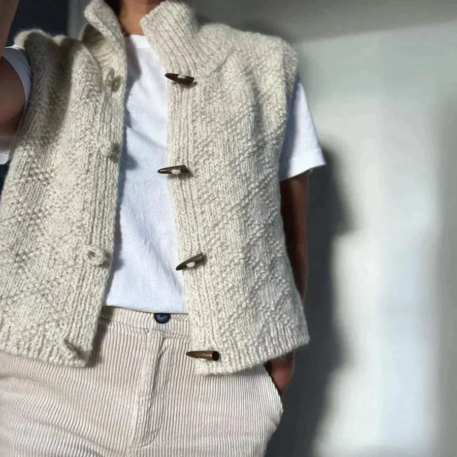 Xandra | Wollweste Stricken