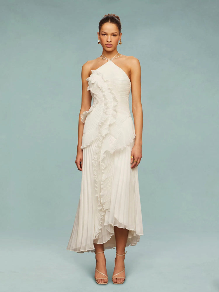 Seraphina™ | Ocean Whirlpool Maxikleid