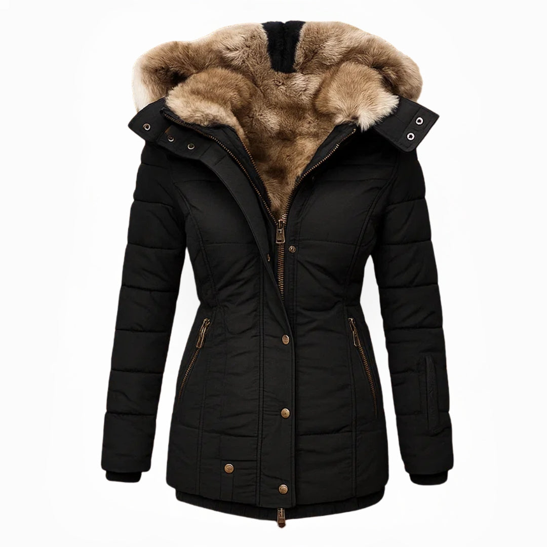 Anna™ | Warmer Wintermantel mit Fellfutter