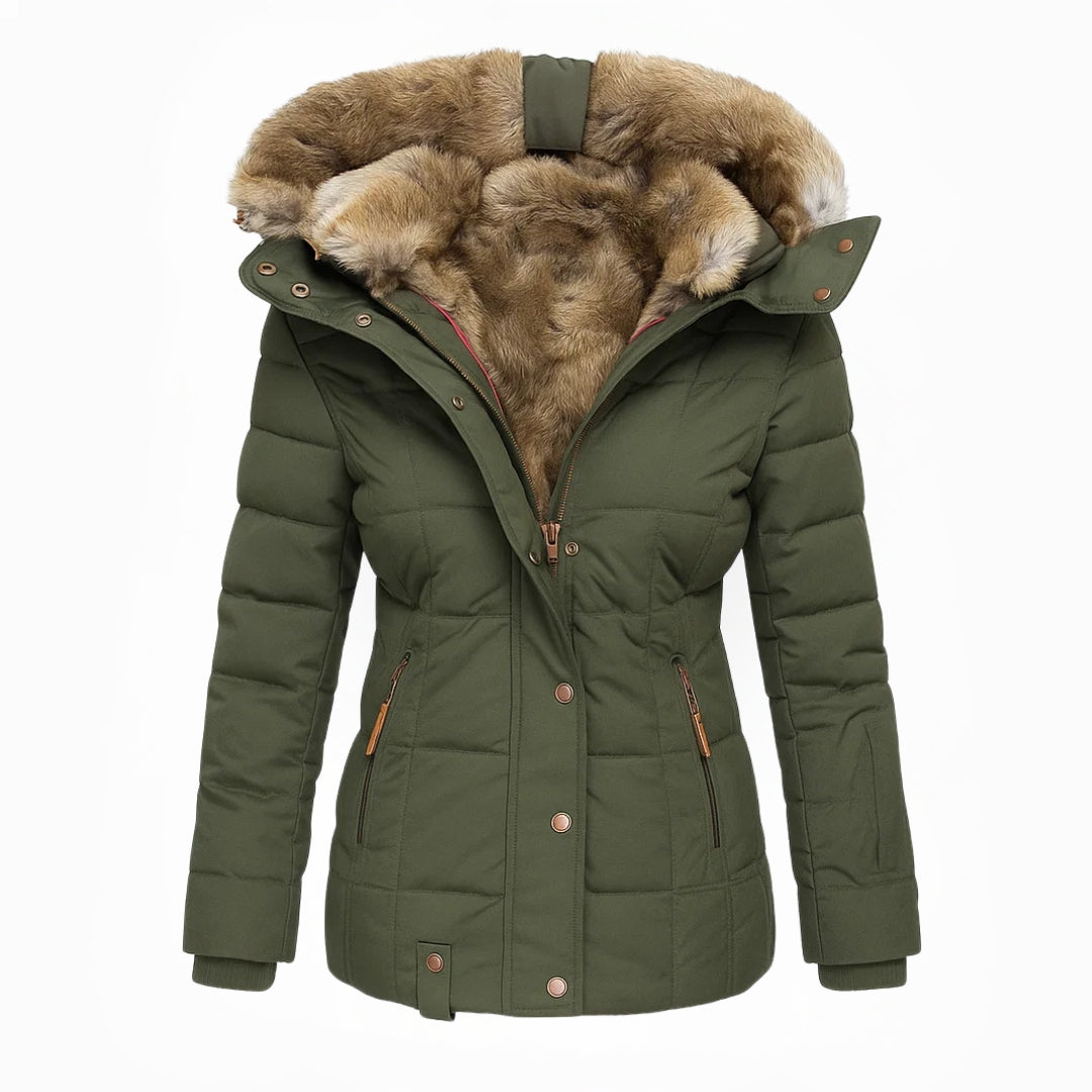 Anna™ | Warmer Wintermantel mit Fellfutter