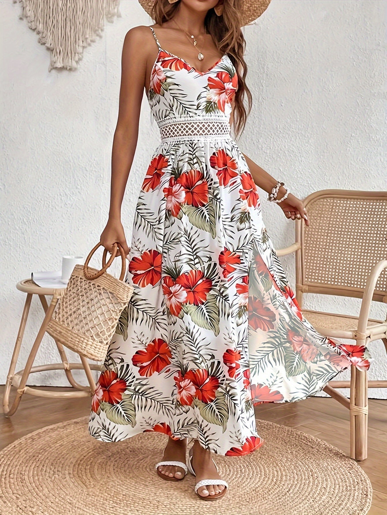 The Sparkle | Inès Floral Bohemian Kleid