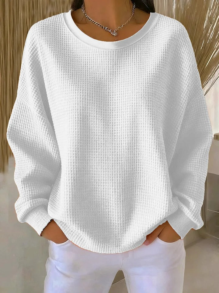 Nuria | Klassischer Strukturpullover