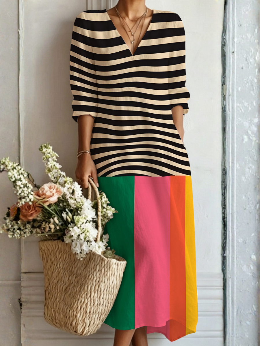 Sara™ | Langes Boho-Kleid