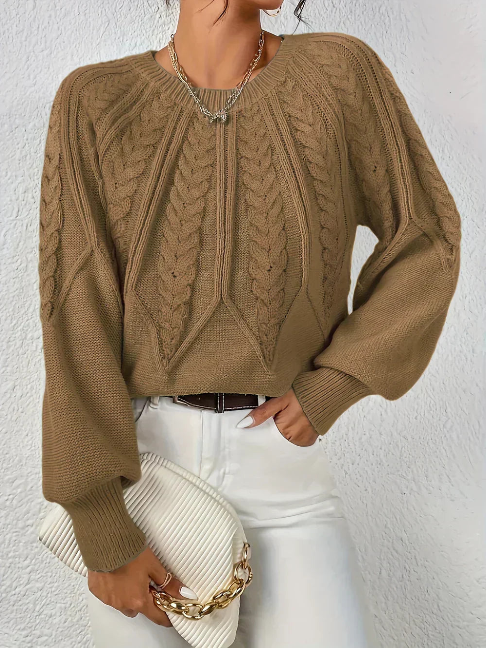 Leah™ | Stylischer Pullover