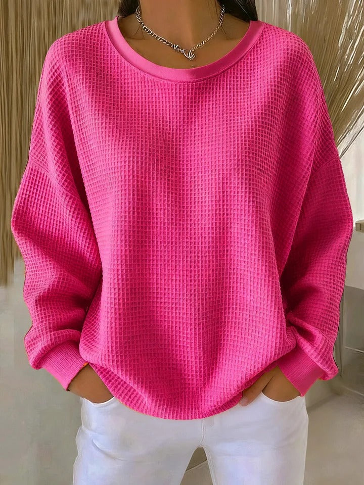 Nuria | Klassischer Strukturpullover
