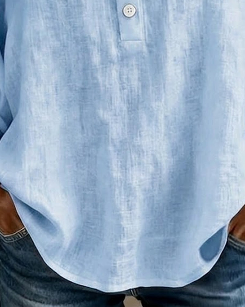 Bluse mit quadratischem Spitzenausschnitt und Puffärmeln