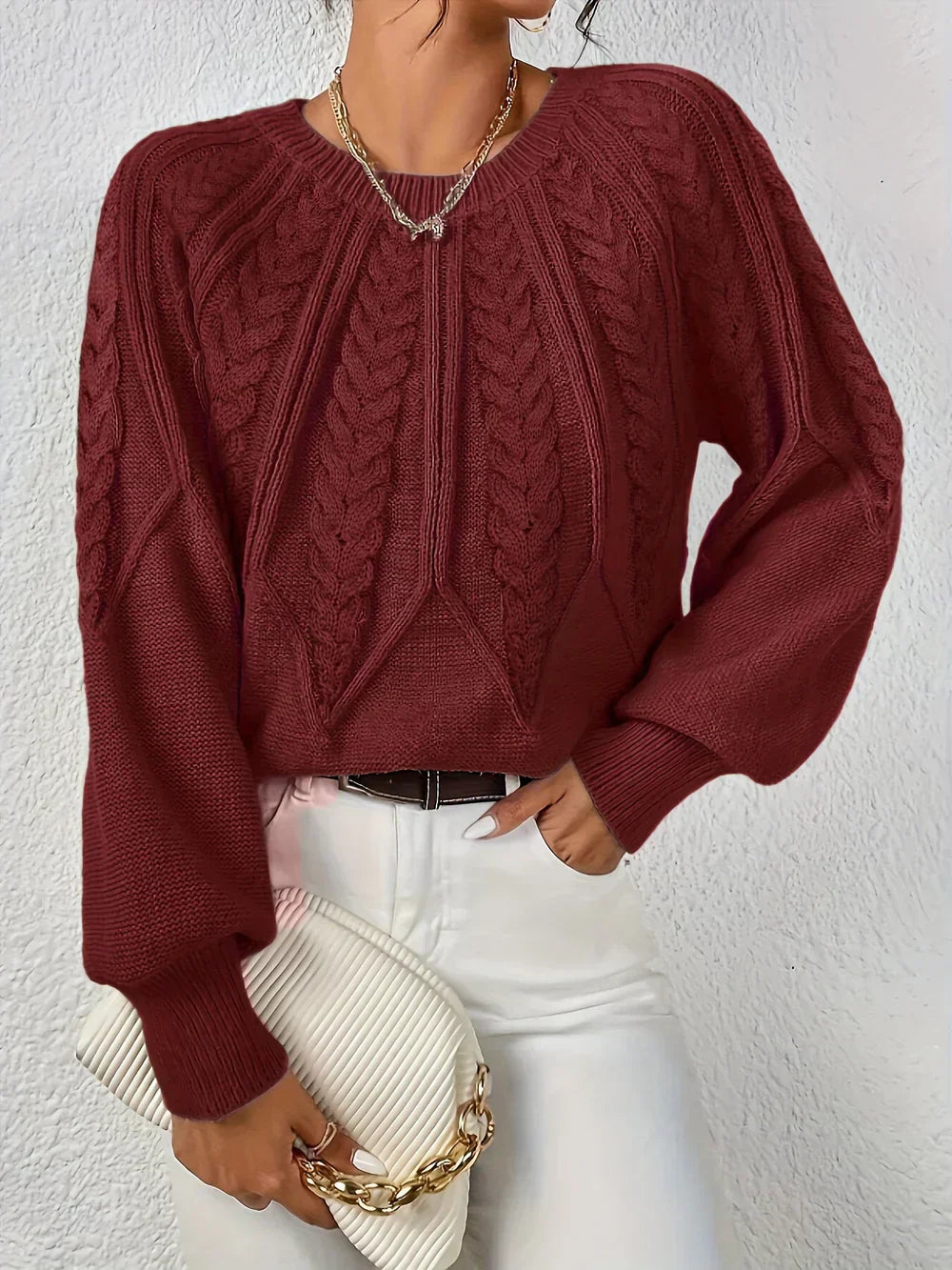 Leah™ | Stylischer Pullover