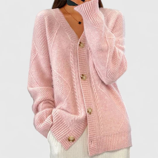 Solenyahh - Bequeme Strickjacke