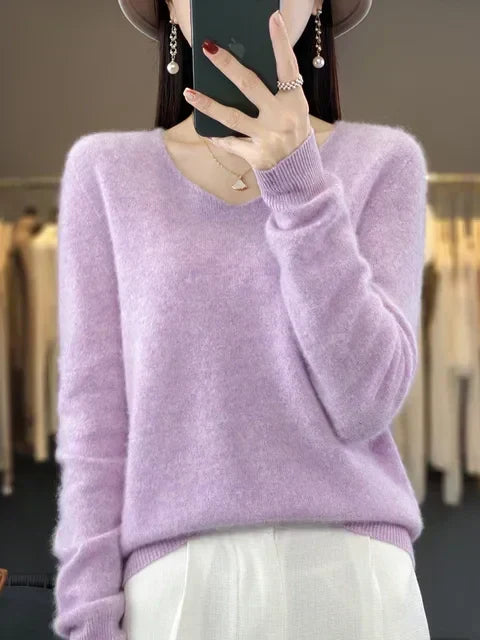 Abi™ Locker gestrickter Pullover