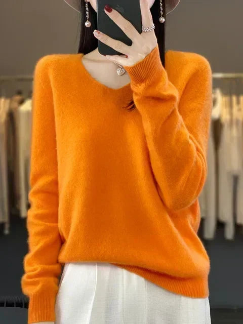 Abi™ Locker gestrickter Pullover