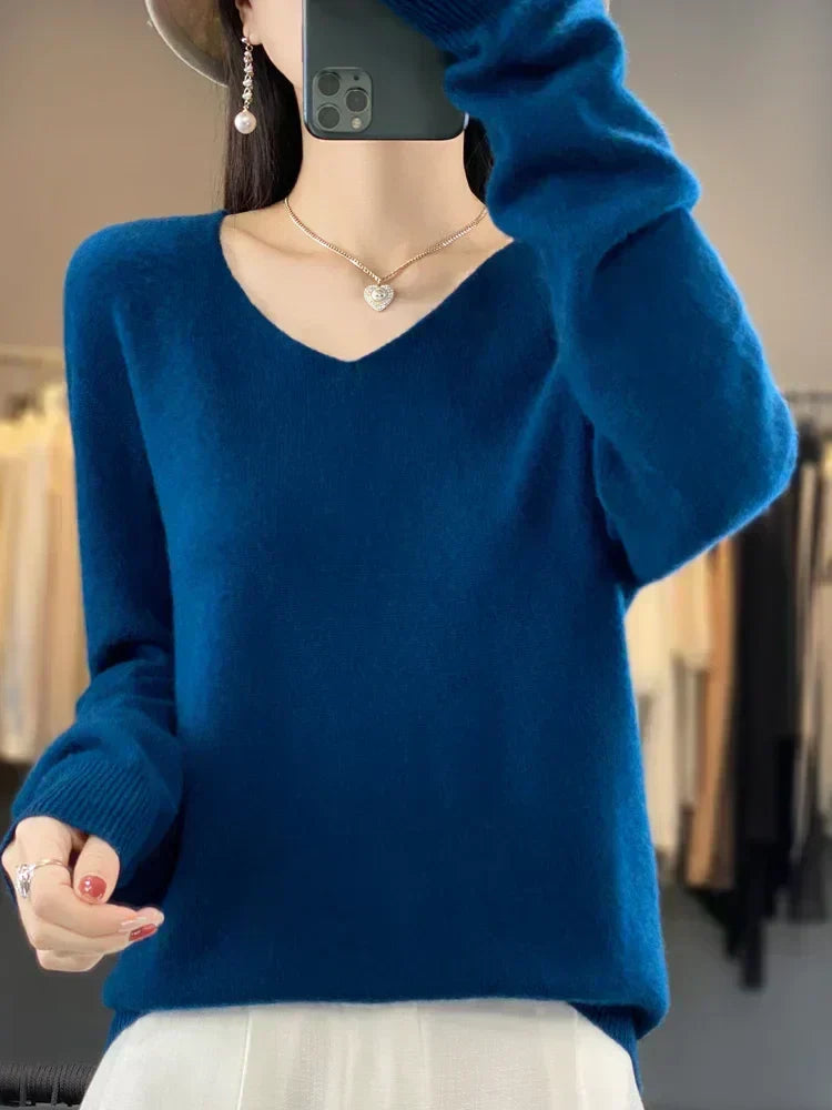 Abi™ Locker gestrickter Pullover
