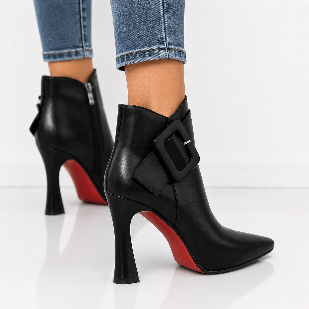 Monroe | Stiefeletten mit Schnalle