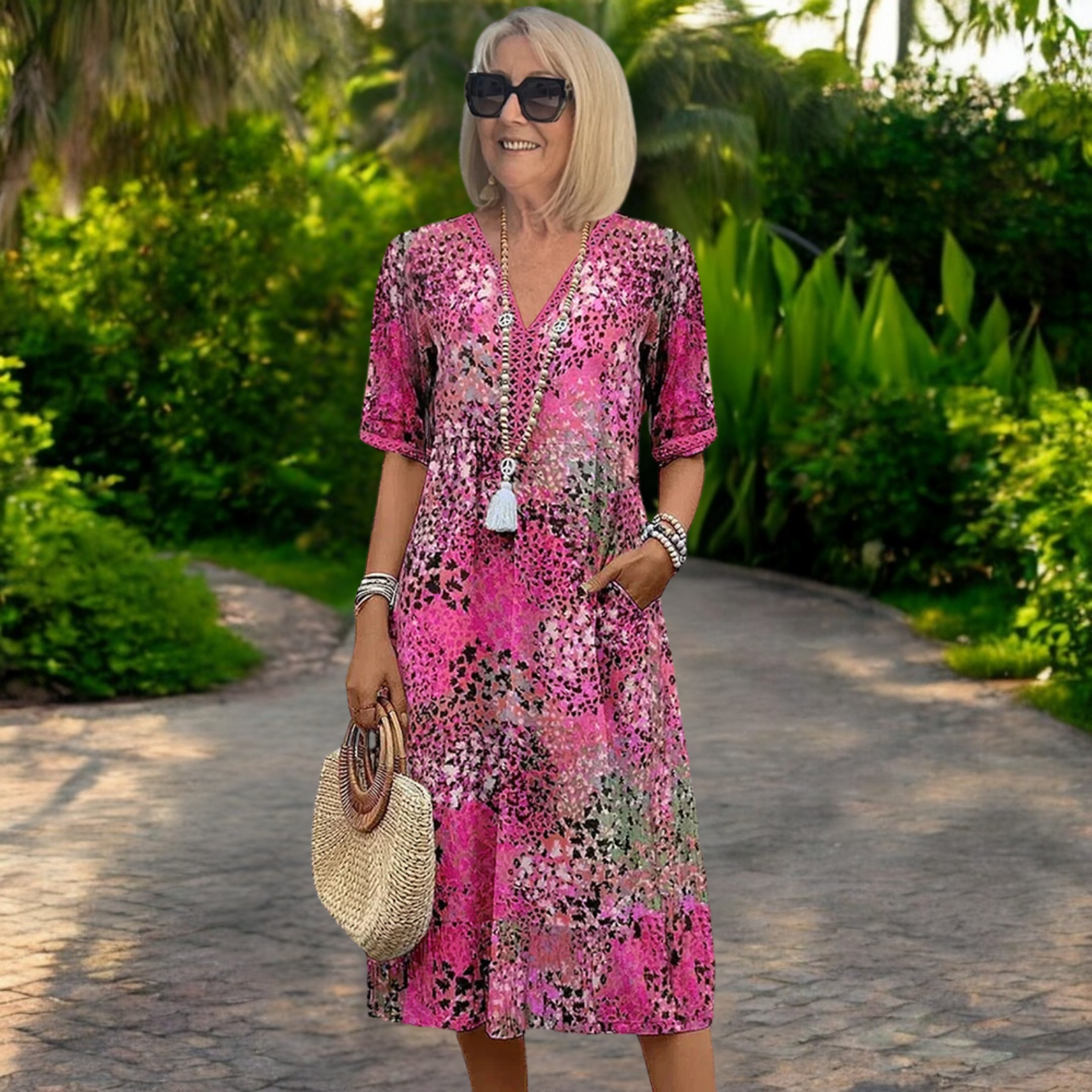 Zara™ | Boho-inspiriertes, schmeichelndes Kleid