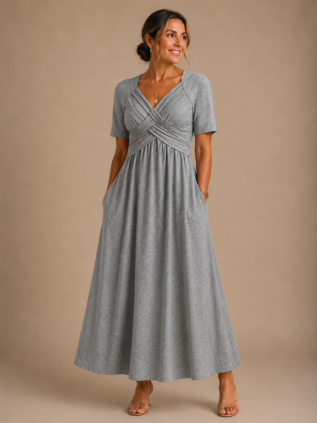 Angeli™ | Elegantes Midikleid
