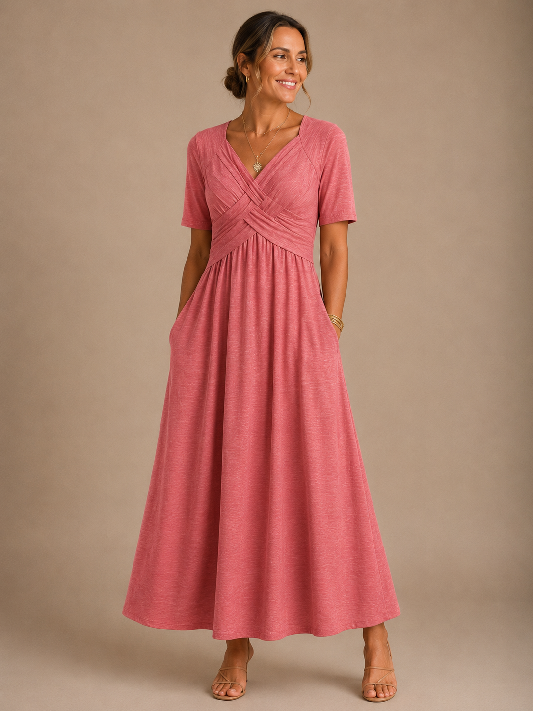 Angeli™ | Elegantes Midikleid