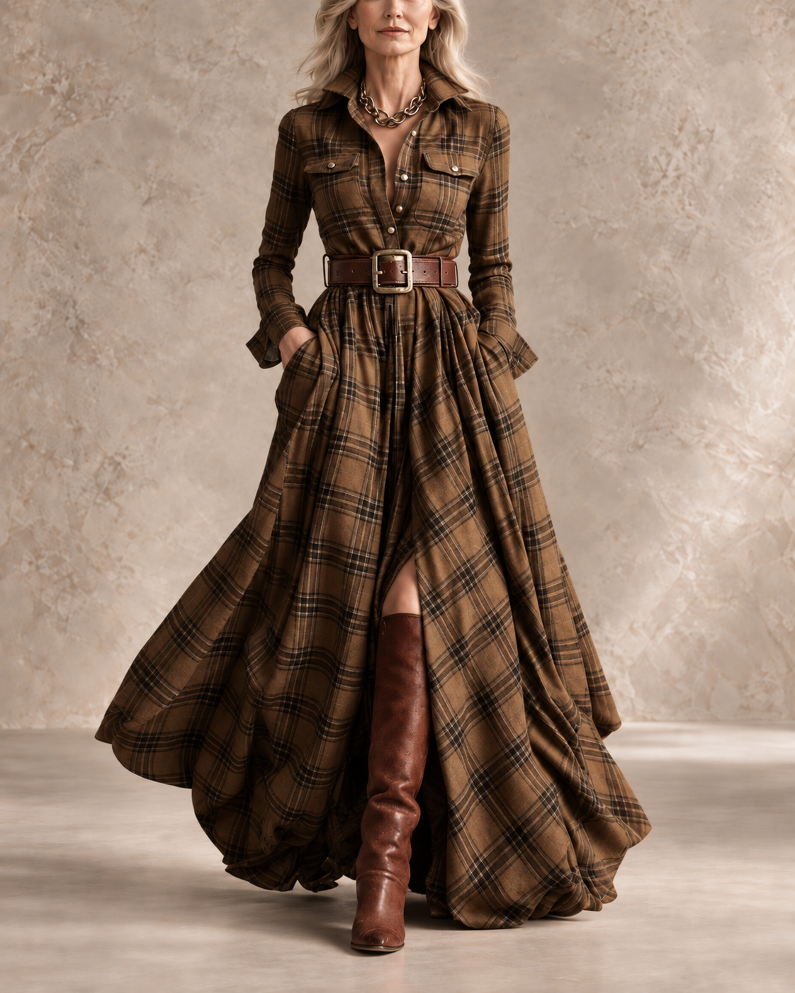 HENRIETTA | ZEITLOSES HEMDBLUSENKLEID