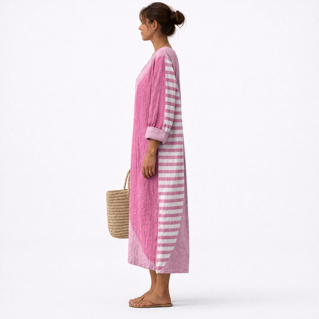 Maya™ | Modernes Kleid mit abstraktem Muster