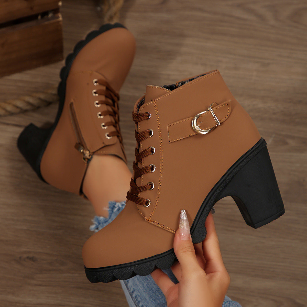 Nordische Eleganz – Stiefeletten