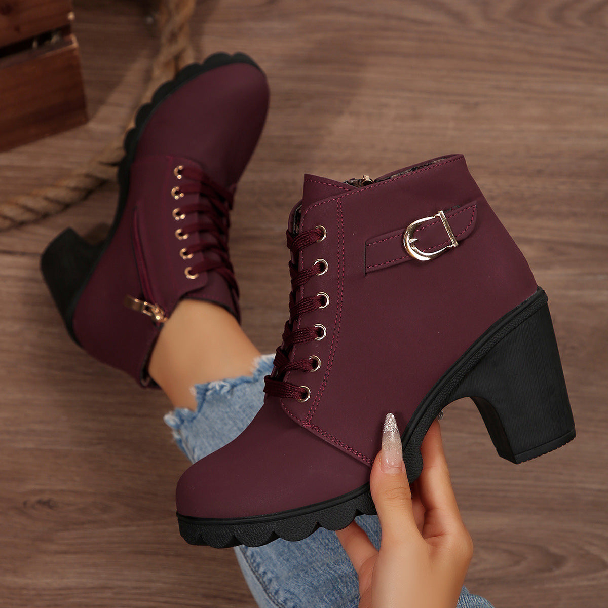 Nordische Eleganz – Stiefeletten